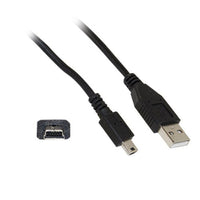 Offex Wholesale USB Type A Male/Mini-B Male Cable, 5 Pin, Black, 10 ft