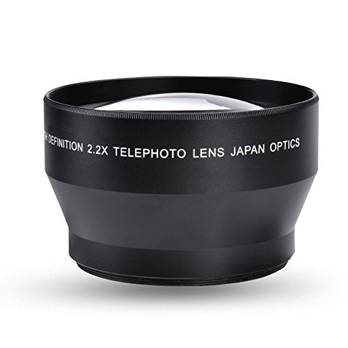 Acouto Camera Lens Extender, 67MM 2.2X Camera Teleconverter Telephoto Lens Universal for SLR Cameras and Digital Cameras