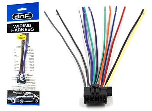 DNF Pioneer Wiring Harness DEH-1300MP DEH-3300UB DEH-33HD DEH-3400UB - 100% Copper Wires!