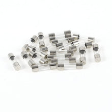 Load image into Gallery viewer, uxcell 20pcs Fast Blow Glass Tube Fuse 0.5A 250V 5mm x 20mm

