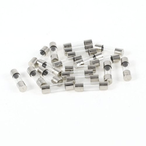 uxcell 20pcs Fast Blow Glass Tube Fuse 0.5A 250V 5mm x 20mm