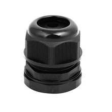 Load image into Gallery viewer, Aexit PG29 7.7mm-10mm Transmission Adjustable 3 Holes Cable Gland Joint Black 5pcs
