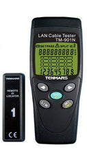 Load image into Gallery viewer, MeterTo LAN Cable Tester, Connector Type: RJ-45, Length Test: up to 255 M (836 ft)
