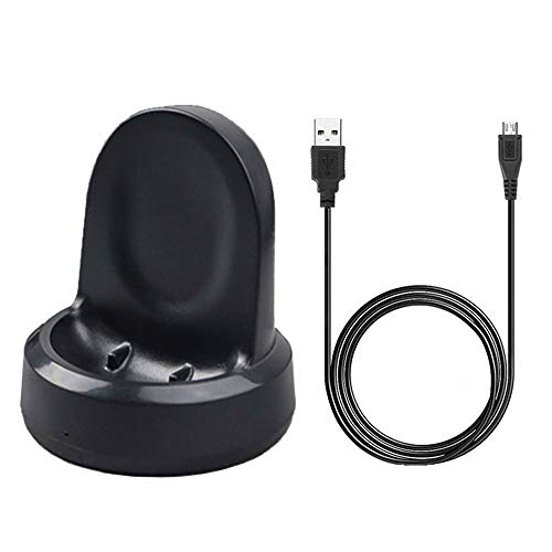 Charger Dock Compatible with Galaxy Watch (Not for Galaxy Watch 3/Active 2/Active), Charging Dock Stand for Samsung Galaxy Watch R800/810/815 (Black)
