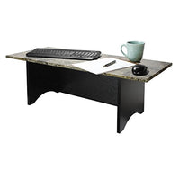 Miracle Desk Stand Up Desk - Convert a Regular Desk to Standing (Faux Marble.