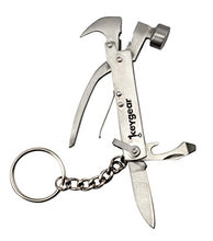 Load image into Gallery viewer, ust KeyGear Hammer Multi-Tool, Silver, One Size
