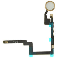 Flex Cable (Home Button) for Apple iPad Mini 3 (White & Gold) with Glue Card