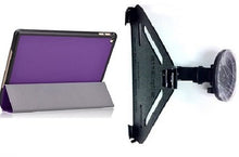 Load image into Gallery viewer, SlipGrip Car Holder For Apple iPad Pro Tablet Using SlimFit Magnetic Trifold Stand Case
