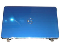 Sparepart: Dell LCD Back Cover Blue W Hinges, Y8W91 (Blue W Hinges W/O LVDS+Cam Cable)