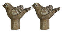 Load image into Gallery viewer, Urbanest Set of 2 Bird Lamp Finials, 1 3/4-inch Tall, Cottage
