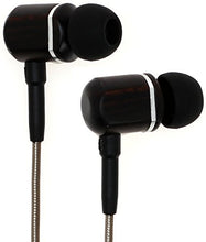 Load image into Gallery viewer, Symphonized MTRX 2.0 Premium Genuine Wood In-ear Noise-isolating Headphones, Earbuds, Earphones with Innovative Shield Technology Cable, Mic And Volume Control (GunMetal)
