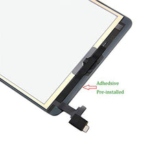 Load image into Gallery viewer, T Phael Black Digitizer Repair Kit for iPad Mini 1&amp;2 A1432 A1489 Touch Screen Digitizer Replacement with IC Chip + Home Button + Tools + Pre-Installed Adhesive
