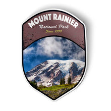 Load image into Gallery viewer, Squiddy Mount Rainier Washington National Park - Vinyl Sticker for Car, Laptop, Notebook (5&quot; Tall)
