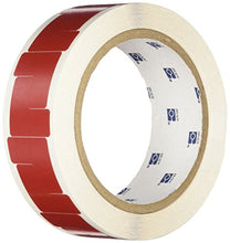 Load image into Gallery viewer, Brady 121413 Marking Tape, Vinyl, 1&quot; W x 1&quot; H, Red (Pack of 750)

