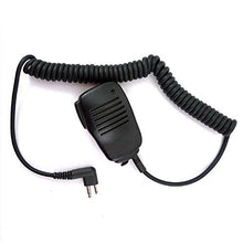 Load image into Gallery viewer, Tenq Shoulder Remote Handheld Mic Microphone Speaker 3.5mm Headphone Jack for 2 Pin Motorola Radio Sv11d Sv21 Sv12 Cp100 Cp110 Cp250 Gp68 Etc.
