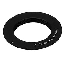 Load image into Gallery viewer, Fotodiox Lens Mount Adapter Compatible with M42 Type 1 Screw Mount SLR Lens to Canon EOS (EF, EF-S) Mount D/SLR Camera Body - with Gen10 Focus Confirmation Chip
