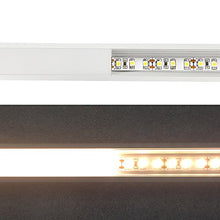 Load image into Gallery viewer, LightingWill 5-Pack 3.3ft/1M 9x23mm Silver U-Shape Internal Width 12mm LED Aluminum Channel System with Cover, End Caps and Mounting Clips Aluminum Extrusion for LED Strip Light Installations-U01S5
