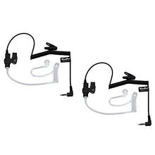 Load image into Gallery viewer, MaximalPower RHF 617-1N 3.5mm RECEIVER/LISTEN ONLY Surveillance Headset Earpiece with Clear Acoustic Coil Tube Earbud Audio Kit For Two-Way Radios, Transceivers and Radio Speaker Mics Jacks
