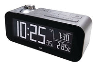 Balance 862458 Digital Alarm Clock (LCD, 220-240, Black, Silver, 90 mm, 8.5 cm, 225 mm)