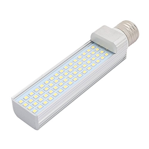 Aexit AC/DC 12V Lighting fixtures and controls E27 6000K 64 LEDs Horizontal Connection Light Tube Clear Cover