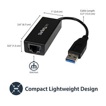 Load image into Gallery viewer, Star Tech.Com Usb 3.0 To Gigabit Ethernet Adapter   10/100/1000 Nic Network Adapter   Usb 3.0 Laptop
