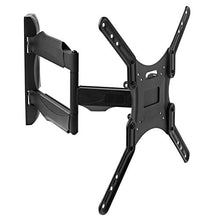 Load image into Gallery viewer, Full Motion TV Wall Mount Monitor Bracket for 32&quot; - 52&quot; LED, LCD and Plasma Flat Screen Displays up to VESA 400x400. Universal Fit, Swivel, Tilt, Articulating with 10&#39; HDMI Cable
