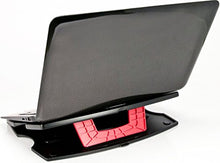 Load image into Gallery viewer, Notebook/Tablet Riser Color: Black/Red
