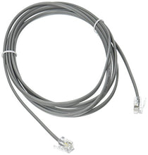 Load image into Gallery viewer, C2G 02971 RJ11 6P4C Straight Modular Cable, Silver (7 Feet, 2.13 Meters)
