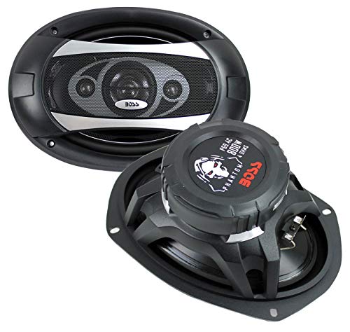 BOSS Audio Systems P69.4C 800 Watt Per Pair, 6 x 9 Inch, Full Range, 4 Way Car Speakers Sold in Pairs