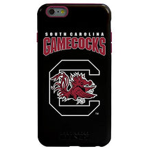 Load image into Gallery viewer, Guard Dog Collegiate Hybrid Case for iPhone 6 Plus / 6s Plus  South Carolina Fighting Gamecocks  Black
