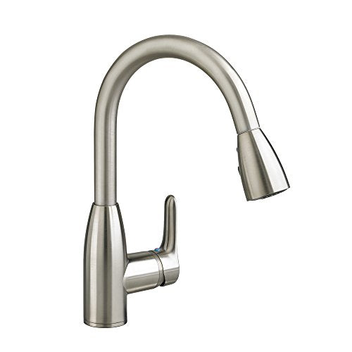 American Standard 4175.300.075 Colony Soft Pull-Down Kitchen Faucet, Stainless Steel