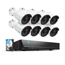 Load image into Gallery viewer, Reolink 4MP 16CH PoE Video Surveillance System, 8pcs Wired Outdoor 1440P PoE IP Cameras, 5MP 16-Channel NVR with 3TB HDD for Home and Business 24/7 Recording, RLK16-410B8
