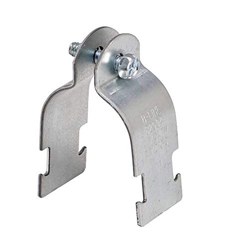 Kindorf C-105-3/4SS Pipe Strap, 3/4 in, for Use with Pipe, Rigid/IMC Conduit, 304 Stainless Steel, 304 Stainless Steel