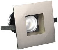 WAC Lighting HR-2LED-T709F-C-BN Tesla - LED 2-Inch Open Square Trim, 45-Degree Beam Angle, 3000K