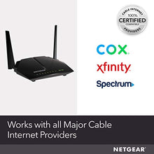 Load image into Gallery viewer, NETGEAR Cable Modem WiFi Router Combo C6220 - Compatible With All Cable Providers Including Xfinity by Comcast, Spectrum, Cox | For Cable Plans Up to 200 Mbps | AC1200 WiFi Speed | DOCSIS 3.0

