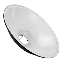 Load image into Gallery viewer, Fotodiox Pro 28in (70cm) All Metal Beauty Dish with Multiblitz Varilux Insert - Soft White Interior
