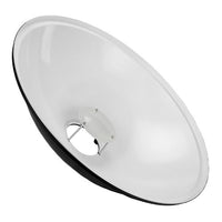 Fotodiox Pro 28in (70cm) All Metal Beauty Dish with Multiblitz Varilux Insert - Soft White Interior