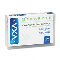 Exabyteamp;reg; 8 mm Data Cartridge, 62m, 20GB Native/80GB Compressed Data Capacity