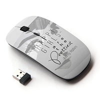 KawaiiMouse [ Optical 2.4G Wireless Mouse ] Happy Girls Prettiest Woman Quote Audrey