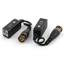 Load image into Gallery viewer, Aexit 2 Pairs Safes Single Channel Passive HD CCTV Camera Video Balun Transceiver Adapter Safe Accessories UTP Transmission

