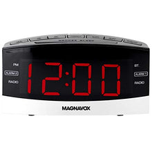 Load image into Gallery viewer, Magnavox MR41806BT Dual Alarm Digital Clock Radio
