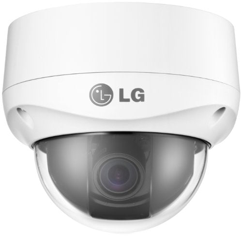 LG LCV5300 650TVL Color XDI-V Day/Night 2.8-11mm Dual Voltage Vandal-Resistant Dome Camera with OSD and ICR (White)