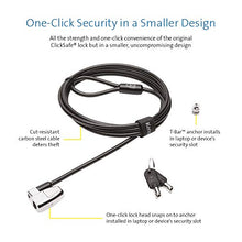 Load image into Gallery viewer, Kensington ClickSafe 2.0 Keyed Cable Lock for Laptops &amp; Other Devices (K64435WW)
