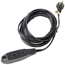 Load image into Gallery viewer, 3 Way Power Splitter and 6&#39; Extension Cord, 3 Pack  Angled Plug (1, 12 Foot)
