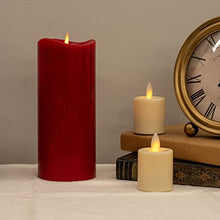 Load image into Gallery viewer, Ganz LED Water Resistant Resin Votive Pillar Candle 2pc. set (LLRV1014)
