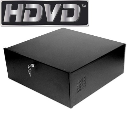 HDVD DVR Lock-Box, 18 x 18 x 5 inch, Fan, Heavy Duty 16 Gauge, Best Quality
