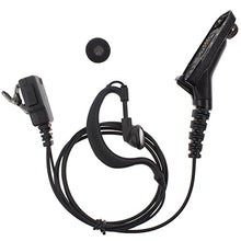 Load image into Gallery viewer, TENQ G Shape Earpiece Earbud Audio Mic Surveillance Kit for Motorola XPR6550 XPR6580 XPR6500 XIRP8260 DP3400 Apx7000 Apx6000
