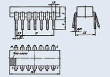 Load image into Gallery viewer, IC/Microchip KM558RR3 USSR 1 pcs
