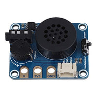 fosa Speaker Module Expansion Board for Micro: bit BBC NS8002 Chip Compatible Speaker for Micro: bit Music Player Support Headphone,Volume Adjustment Function