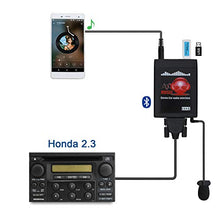 Load image into Gallery viewer, Bluetooth Car Kit,Yomikoo Car MP3 USB/AUX 3.5mm Stereo Wireless Music Receiver Wireless Hands Free Auto Bluetooth Adapter fit for Honda 2.3 Accord CRV Odyssey Pilot S2000 Acure CL MDX
